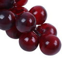 Fuchsia Fruit Artificial Decorative Cluster Plastic Grapes U8B4