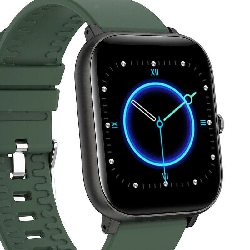 Smart Watch Blood Pressure Heart Rate Monitor Bracelet Wristband Green