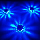 Super Bright Auto 15 Led Round Beacon Emergency Strobe Flashing Warning Lig