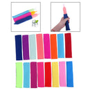 5PCS Reusable Popsicle Bags Holders Freezer Cover Ice Sleeves Antifreezing.E Ew