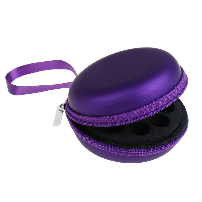 10 Bottles 1-2ml Essential Oil Case Storage Bag Oil Travel Portable CarryB Bj