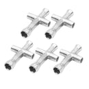 4 Way Cross Wrench Socket Nut Screws Spanner RC Car (5-Pack) - 4/5/5.5/7mm