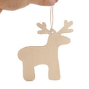 Home Decor Christmas Tree Plaque Presents Treetop Decor Ornament Deer