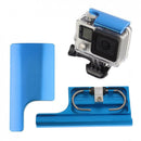 Camera Back Cover With Snap Lock Lock For  Hero 3 Plus / 4 - Blue