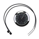 Motorcycle Bike Dial Clock Watch Thermometer Hygrometer Hygrometer - Black