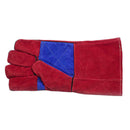 Leather Welding Glove Long Thick Heavy Heat Resistant Gloves For Grill PSK JRD
