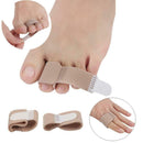 20Pcs Nylon Hammer Toe Straightener Separator Alignment Pain Relief Breathable