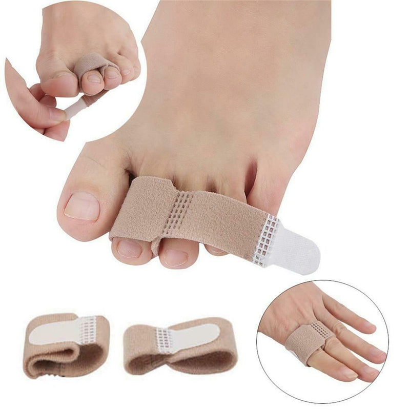 20Pcs Nylon Hammer Toe Straightener Separator Alignment Pain Relief Breathable