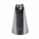 2holes Russian Icing Piping Nozzles Pastry Tips Cake Decor DIY Baking ToolsSEAU