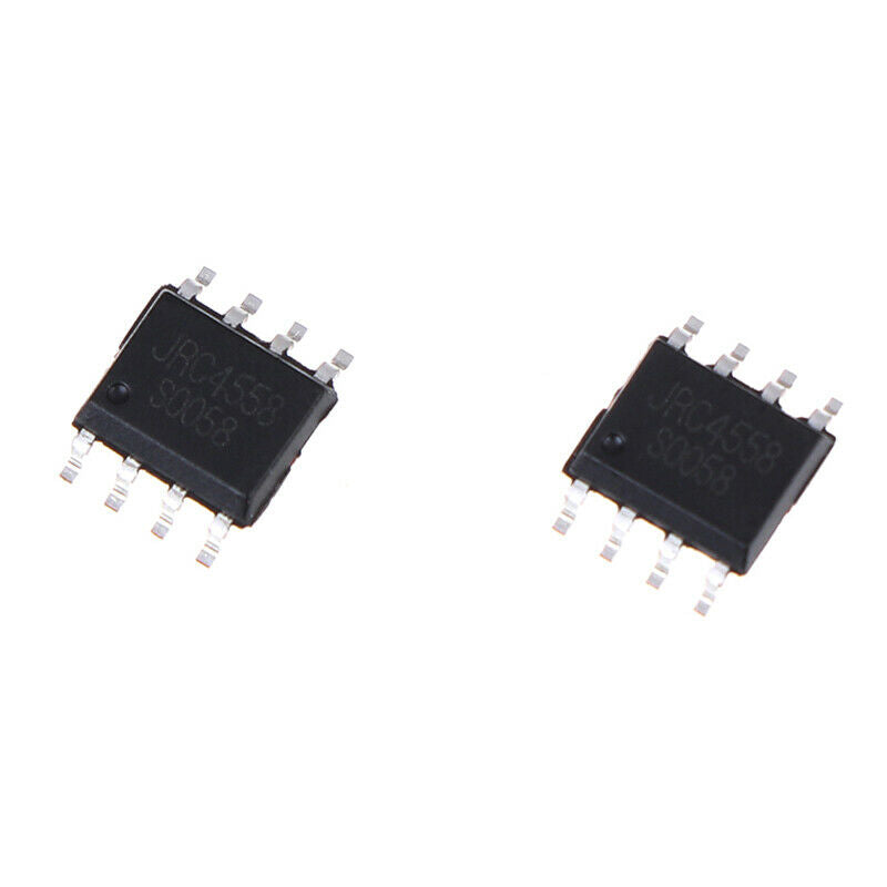 20 PCS NJM4558D SMD SOP-8 Dual Operational AmplifiersB Nw