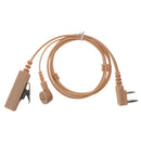 Earpiece Headset Mic Surveillance for Kenwood 2-Way Radio Walkie Talkie