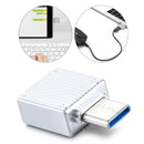 New USB 3.0 Female to USB 3.1 Type C Male Converter USB-C OTG Adapter Aluminium