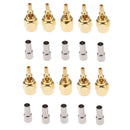 10Pieces Connector SMA Male Jack Pin Crimp Window for RG174,RG316