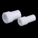 2Pcs 11mm + 6.5mm Dental Suction Tube Convertor Saliva Ejector Suction AdaptorOZ