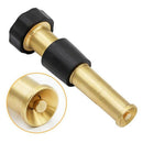 Adjustable Water Hose Nozzle and Jet Sweeper Sprayer Heavy-Duty Solid Brass