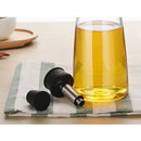 Glass Cruet Olive Oil Dispenser Bottles Gravy Boats Pourer Spout Decanter O X5T8