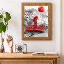Kimono Woman Scene DIY Mosaic Full Diamond Painting Drill Kit Decor (V710)