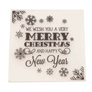 merry Christmas Embossing folders Plastic Embossing Folder For Scrapbooking  JR