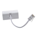 One BT Plug to Two UK BT Telephone Socket Adapter Splitter P7E1