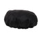 100% Pure Silk Sleeping Cap Sleep Hat Wrap Hair Care Bonnet Scarves Black