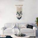 Handmade Macrame Wall Hanging Woven Wall Art Macrame TapestryBoho Wall Deco U6V7
