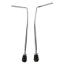 2pcs Metal Bass Drum Legs for Drummer Musical Performance