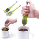 1Pcs Tea Infuser Loose Tea Leaf Strainer Herbal Spice Silicone Filter Di BDP