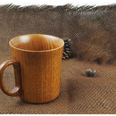 Tea Cups Milk Natural Wooden Primitive Coffee For Juice Handmade Wood 5S7X