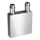 Aluminum Water Cooling Block 40X40X12mm Cooler for Computer CPU Radiator X2V8