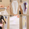 Wardrobe Storage Bags Transparent Garment Cover Case Dustproof Covers (L  A