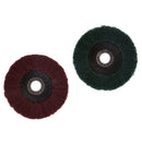2pcs No Grit Abrasive Polishing Discs Flap Grinding Fits for Metal/Wood/Plastic