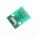 1Pcs 10-Pin 0.5mm FFC FPC to 10P DIP 2.54mm PCB Converter Board Adapter newT .ES