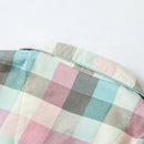 Women Turn-down Collar Long Sleeve Sleep Wear Lattice Nightgowns Casual Paj