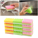 12pcs Cleaning Nano-sponge Wipe Scrub Stains High Density Kitchen Dish Wash IXO