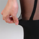 Women Girls Temptation Sheer Mock Suspender Tights Pantyhose Stockings HT BX