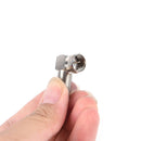 5X Right Angle 90 Degree Coaxial Connector F Male To F Female Adapter RG6 RG5 LJ