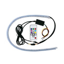 45cm NEW Ultra-thin Tube Guide LED Strip Turn Signal Daytime Running Lamp asd