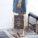 Magazine Holder Hanging Wall Mounted Newspaper Periodical Book Document Fil