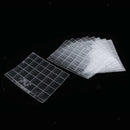 10 Pieces 30 Pockets Classic Coin  Sheets Clear Wallet Coin