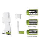 Manual Vegetable Cutter Slicer Multifunctional Round Mandoline Slicer Potat