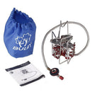 BUlin BL100-B6-A Portable Stove Three Burners Camping Split Gas Stove Outdo