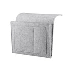Bedside Caddy Felt Bedside Storage Organizer With Extra Pocket For Bedroom