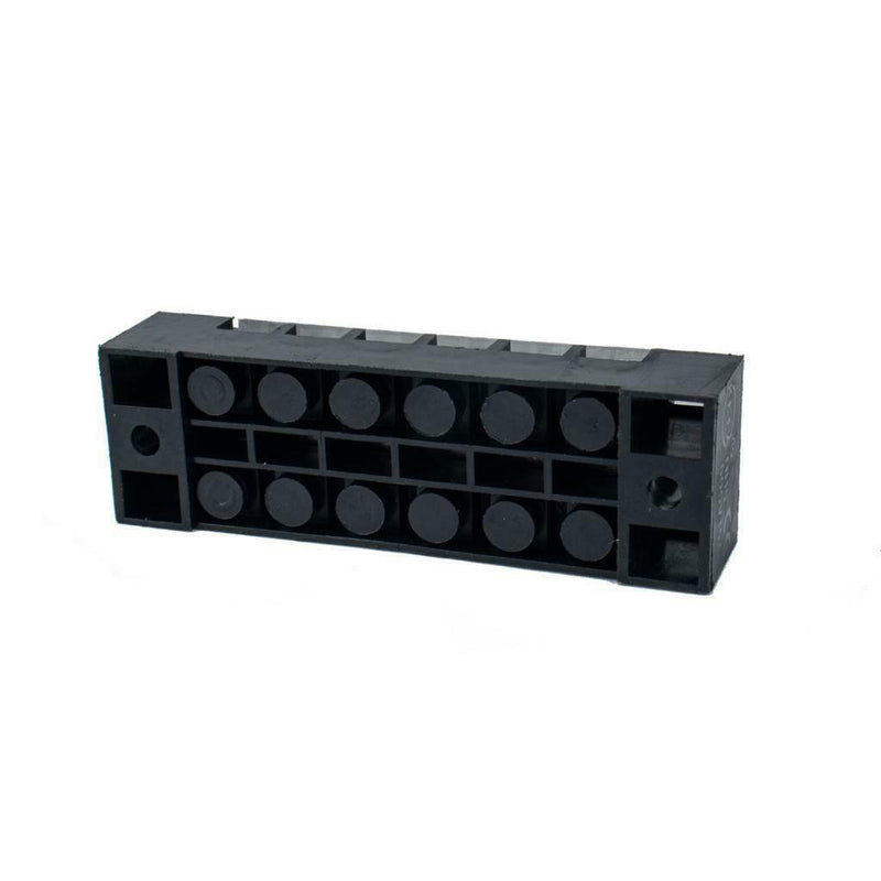 5 Piece Double Row 6P Screw Locking Terminal Block with