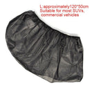 2Pcs Car Window Cover Uv Protection Shield Sunshade Curtain Mosquito Dust P
