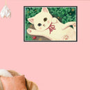5D DIY Diamond Painting Cute Cat Cross Stitch Embroidery Rhinestones Mosaic