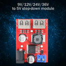 9V/12V/24V/36V to 5V DC-DC Step Down Car Charger Solar Power Supply Module
