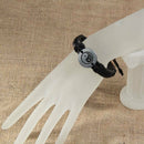 Tai Chi Wrap Multilayer Leather Bracelet with Braided Rope Fashion Jewelry