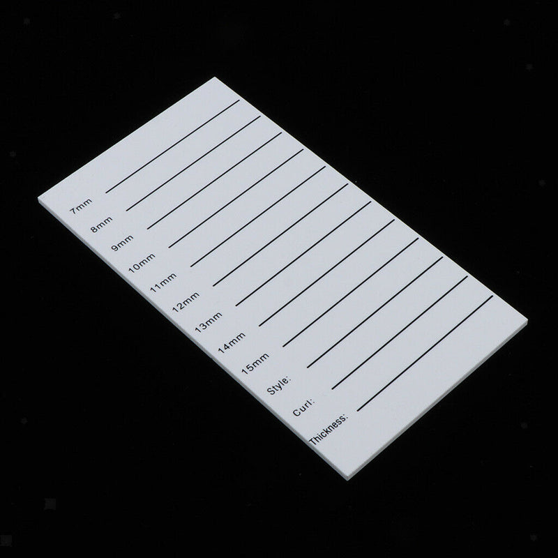 Eyelash Extension Pallet Holder Plastic Lash Tile Hand Plate Eyelashes Tray