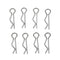 8x RC Car Body Clip Pins for   A949 A959 A969 A979 Truck Buggy Crawler