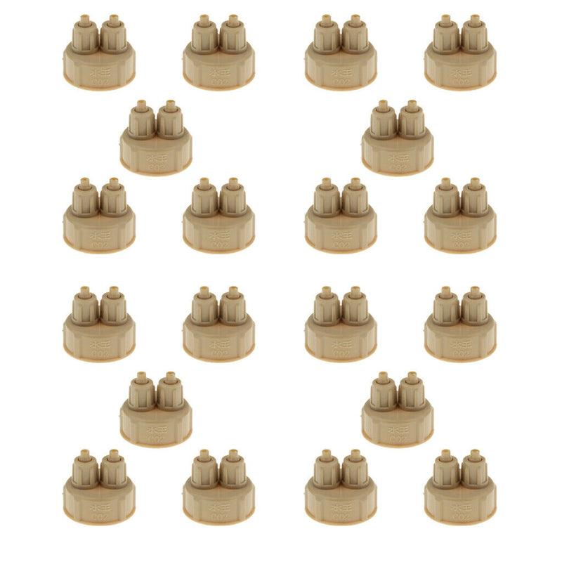 20 Pcs Fish Tank Aquarium CO2 Generator Reactor Bottle Cap For Water Plant